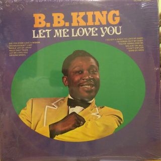B.  B.  King Let Me Love You Lp United Us - 7734 Orig Mono Rare Blues