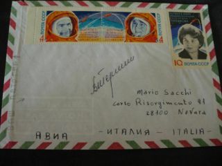 Wostok 6 Cover Orig.  Signed Tereshkova,  Space