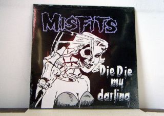 Misfits 12 Inch Ep Die Die My Darling 1987 Danzig Plan 9 Reissue