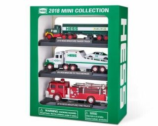 Hess Mini Trucks 2018 - Nib