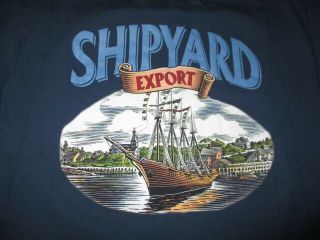 The Shipyard Brewing Co - Portland,  Maine Established 1994 Export (lg) T - Shirt