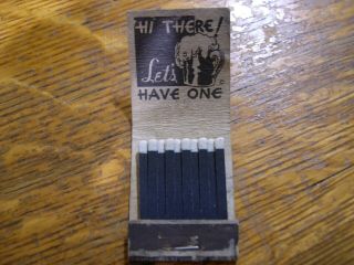 FULL CASINO MATCHBOOK,  NEVADA CLUB,  PIOCHE,  NV.  LISTED IN FULLER ' S INDEX 2