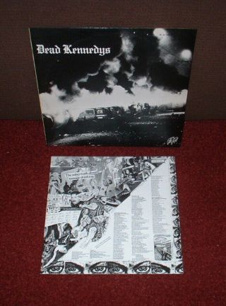 Dead Kennedys Fresh Fruit Lp 1980 Cherry Red 1st Press,  Poster