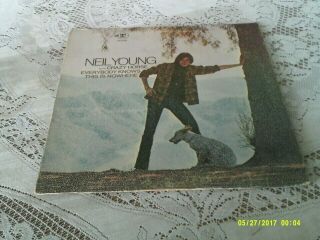 Neil Young.  Everybody Knows This Is Nowhere.  Gatefold.  Reprise.  1970.