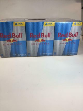 Red Bull Energy Drink Sugar 24 Pack Of 8.  4 Fl Oz