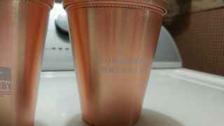 RARE 2019 Kentucky Derby 145 Copper Julep Cup Woodford Reserve Bourbon 3