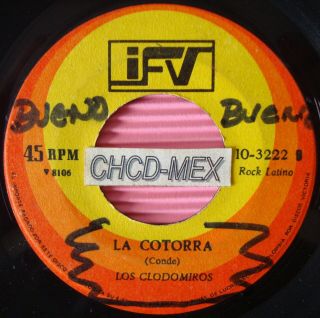 ☀ Very Rare 45 Colombia ●los Clodomiros● La Cotorra Killer Latin Rap Hip Hop