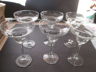 Set Of 12 Jose Cuervo Tequila Margarita Glasses