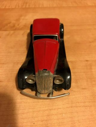 Tri - Ang Minic Wind Up Car Vintage Antique