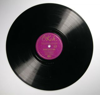 Billie Holiday OKEH 6134 E,  PRE WAR JAZZ 78 5