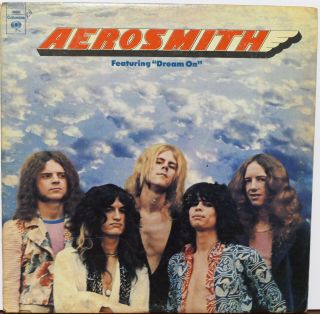 Aerosmith Self Titled Viny Lp 1976 Reissue Columbia Pc 32005