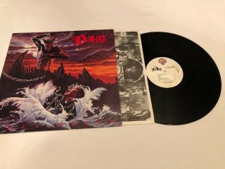 Dio Holy Diver Vinyl Lp 1983 Warner Bros Orig Pressing 1 - 23836 Vg,  Heavy Metal