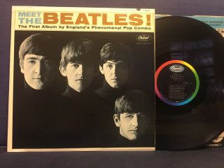 The Beatles - Meet The Beatles - 1964 - Capitol Label - Mono