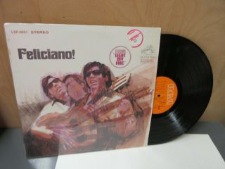 Jose Feliciano Lp / Feliciano / Featuring Light My Fire Nm In Shrink