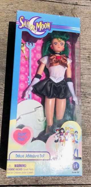 Sailor Moon Pluto Deluxe Adventure Doll 11.  5 " Irwin Action Figure Nib
