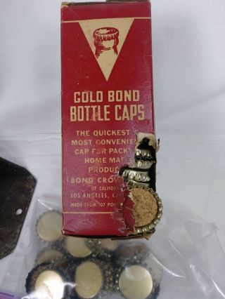 Vintage Bottle Capper Hand Press Cork Bottle caps  5