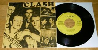 The Clash - Live In N.  Y.  C.  1979 - London Calling - Fanclub 1980 - Very Good