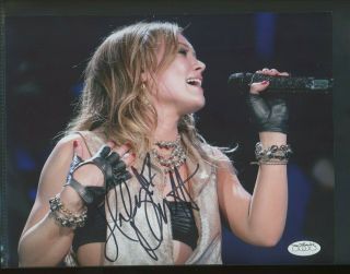Hillary Duff Singer/actress Signed 8x10 Photo Auto Autograph Jsa Sticker Only