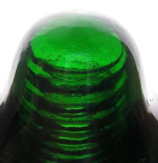 - CD164 McLaughlin Emerald Green RDP Signal Antique Glass Insulator 6