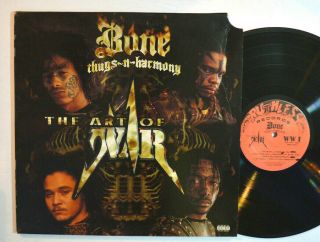 Rap Lp - Bone Thugs - N - Harmony - The Art Of War 2xlp 1997 Ruthless Og M -