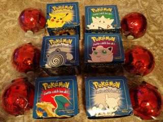Pokemon Complete 23k Gold Plated Burger King Cards With Boxes 1999