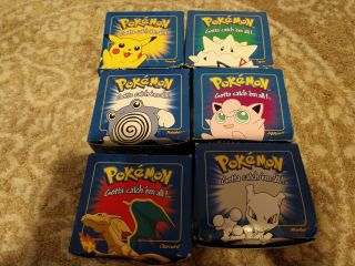 Pokemon Complete 23K Gold Plated Burger King Cards with Boxes 1999 2