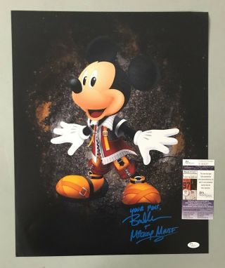Bret Iwan Signed Autographed Disney " Mickey Mouse " 16x20 Photo Jsa