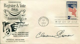 Clarence Thomas Us Supreme Court Justice Judge Jurist Law Signed Autograph Fdc