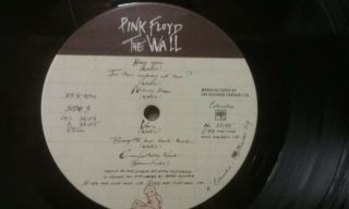 Pink Floyd - The Wall Columbia PC2 36183 LP Vinyl Record Album 7