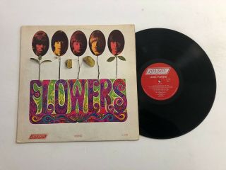 The Rolling Stones Flowers Lp London Rec Ll - 3509 Us 1967 Vg,  Red Label Mono 05g
