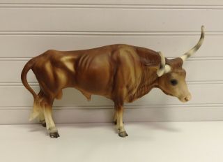 Breyer Traditional 75 Texas Longhorn Bull Figurine