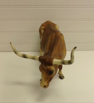 Breyer Traditional 75 Texas Longhorn Bull Figurine 4
