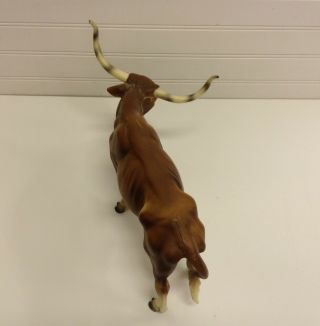 Breyer Traditional 75 Texas Longhorn Bull Figurine 5