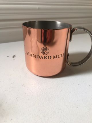 Russian Standard Vodka Moscow Mule Mug Copper Cup Cocktail Barware 2