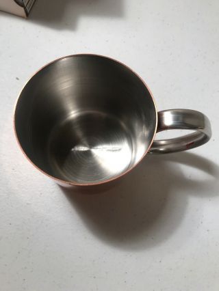 Russian Standard Vodka Moscow Mule Mug Copper Cup Cocktail Barware 3