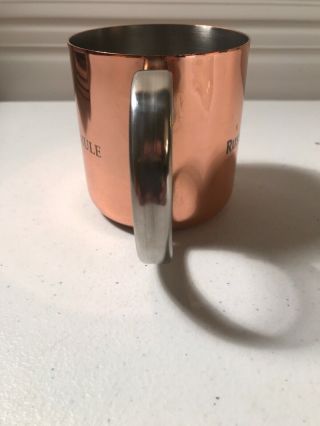 Russian Standard Vodka Moscow Mule Mug Copper Cup Cocktail Barware 5