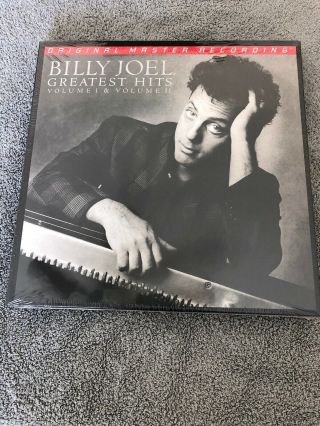 Billy Joel Greatest Hits Volume 1 & 2 Vinyl Record Lp Joels Mfsl Mofi Oop
