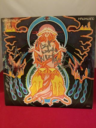 1973 Hawkwind Space Ritual Vinyl 2 Lp Psych Masterpiece Rare Signed
