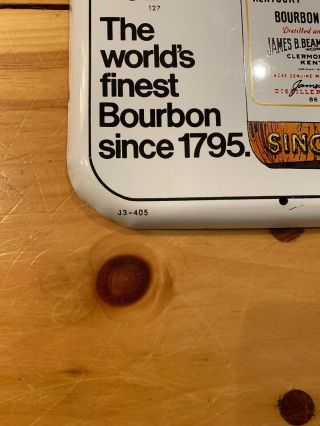 Vintage 1970’s Jim Beam Whiskey Advertisement Thermometer 2