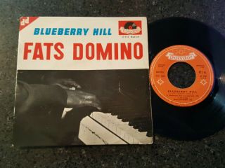 Fats Domino - Blueberry Hill - Polydor - French Ep - Listen