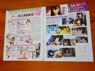 Pd - 112 Strike the Blood / Armed Girl ' s Machiavellism :2 - sided poster clippings 4