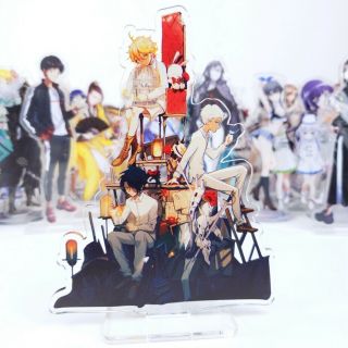 Anime The Promised Neverland Acrylic Stand Figure Model Desk Decor Cosplay B45