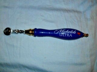 Michelob Ultra Beer Pub Style Tap Handle 11 3/4” Tall W/attached Pour Spout Guc