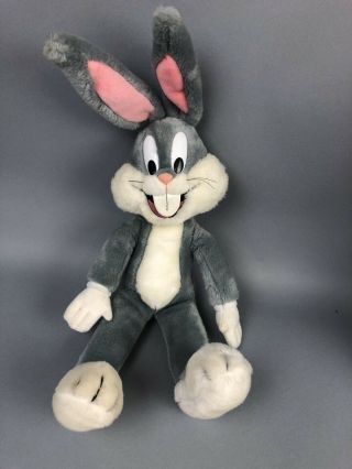 Vintage 1987 Warner Bros.  Characters BUGS BUNNY 21” Plush Toy by Mighty Star 2
