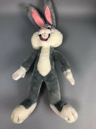 Vintage 1987 Warner Bros.  Characters BUGS BUNNY 21” Plush Toy by Mighty Star 3