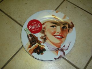 Coca Cola Coke Retro Vintage Style Ladies Ceramic 10 1/2 " Dinner Plate (s)