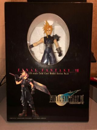 Final Fantasy 7 Cloud Kotobukiya Cold Cast Model No.  6 1997 Version