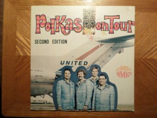 Fun Time Lp Record 1002/ Bob Timko /polkas On Tour/second Edition/ohio Polka/ex