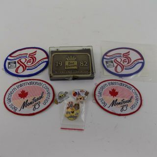Best Western International Convention Belt Buckle Patches And Pins