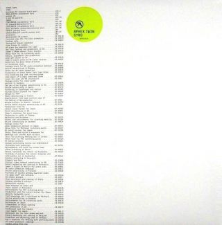 Aphex Twin - Syro 3xlp Record Vinyl -,  Download